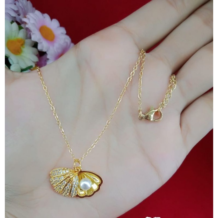 kalung emas muda kadar emas 50%emas muda/emas kadar rendah