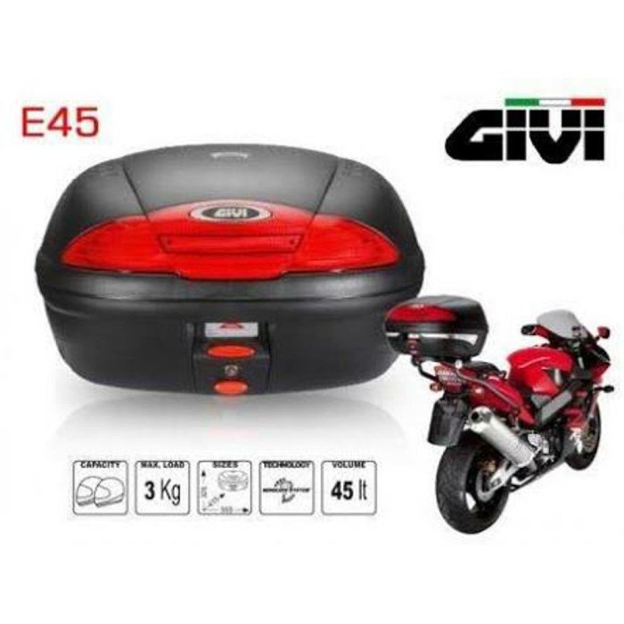 BOX GIVI E45N MOTOR / TOP BOX GIVI E45N MONOLOCK