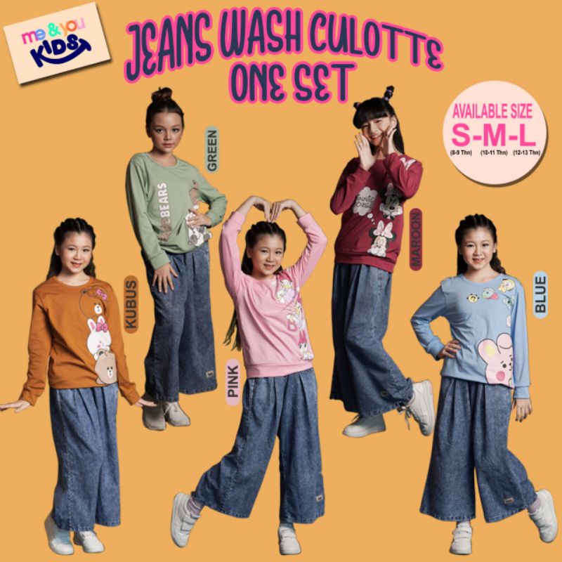 Set kulot jeans Me N You PO..PO..P0