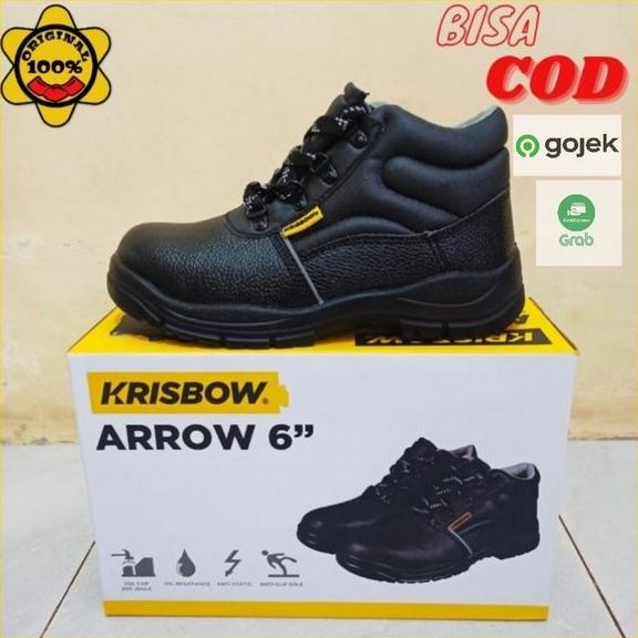 Sepatu Krisbow Arrow 6 Inchi Safety Boots Ontyjomart