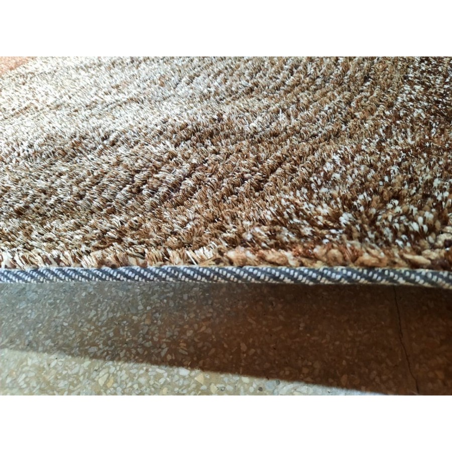 KARPET BULU ALICE SHAGGY 4D RUG Uk. 200x300 - Brown-2