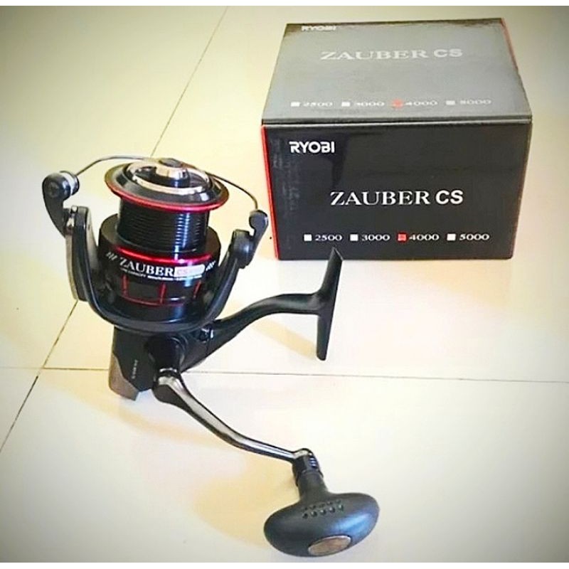 Ryobi Zauber Cs 4000 Fishing Reel/Ril Pancing Drag 8kg Power Handle