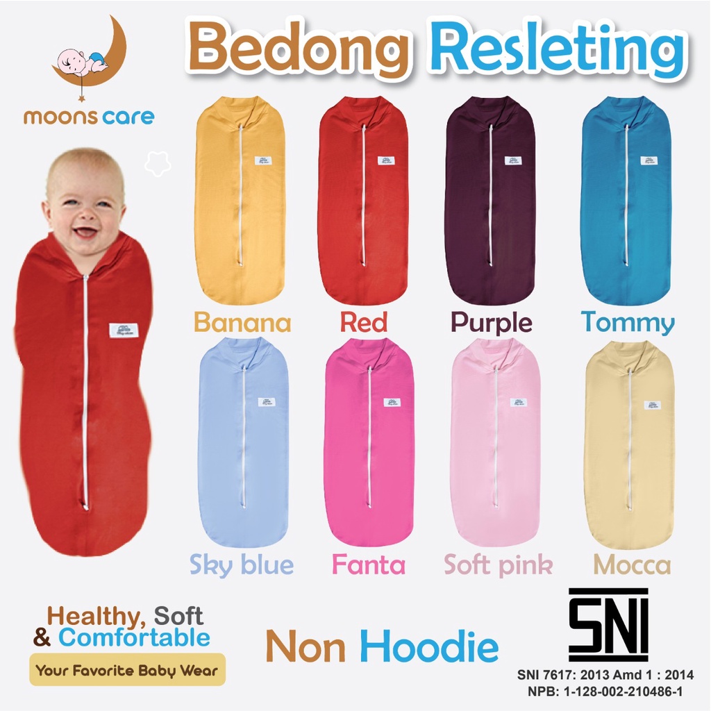 SNI DITA MOONSCARE BEDONG INSTAN RESLETING TANPA TOPI Dita | Bedong Instant / Bedong Instan dita bedong dita bedong