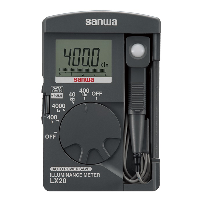 Pengukur Intensitas Cahaya - Sanwa LX20 Lux Meter Illuminance Meter