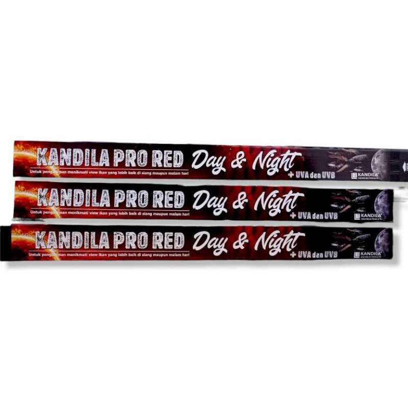 KANDILA PRO RED DAY AND NIGHT 600 UV A UV B PLUS LAMPU T8 KANDILA 12W