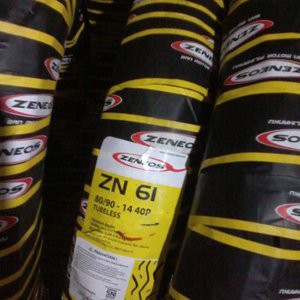 PAKETAN BAN TUBLES MOTOR MATIC HONDA MERK ZENEOS BAN KUALITAS EKSPOR