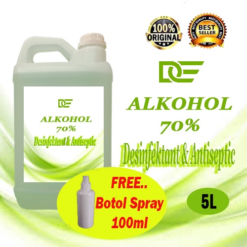 DE alkohol ethanol teknis 70% murni