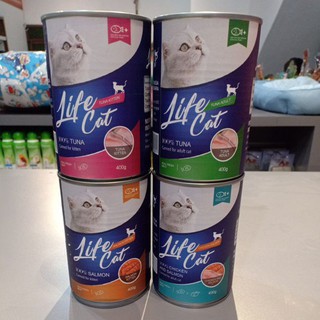 PROMO Life cat kaleng 400 gr (BAIM WONG)