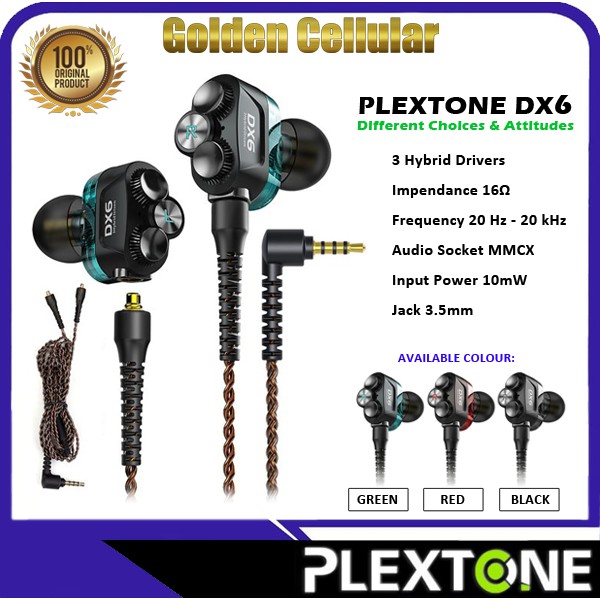 Plextone DX6 Jack / DX6 Type C / DX6 Bluetooth Gaming Headset Earphone