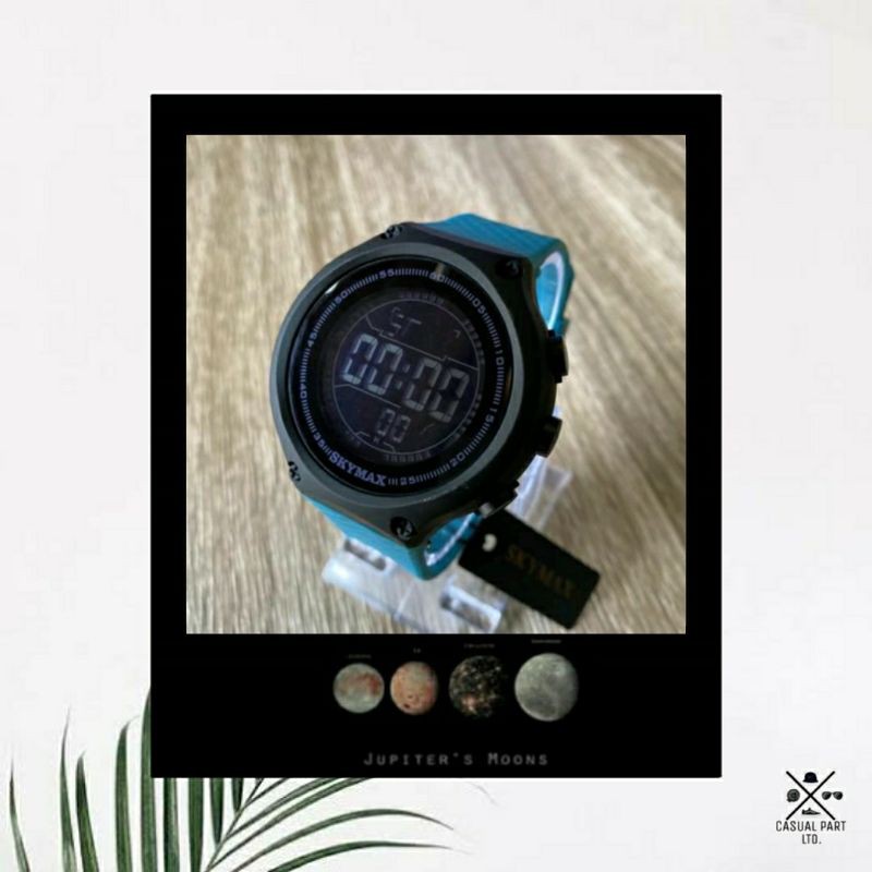 SkyMax Casual Sport Watch, For Your Casual Style, Water Resist (Sky Blue)