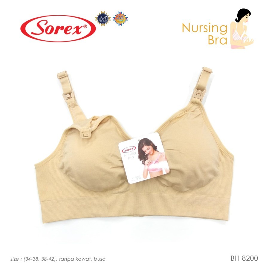 Sorex Seamless Nursing Bra 8200 | Bra Menyusui