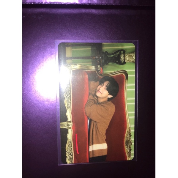 photocard pc TAEHYUNG BE DELUXE official nego tipis pc ya
