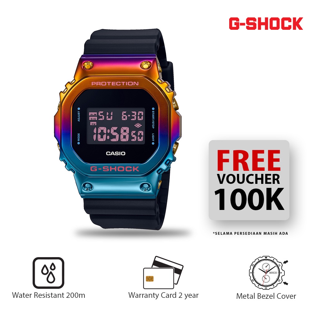 Casio G-Shock Jam Tangan Pria Digital Original GM-5600SN-1DR