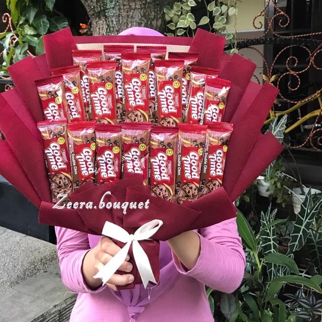 

Flash Sale|SQ17|(B18) Bucket snack/buket snack/bouquet [INCLUDE: Greeting card+packing] BBC