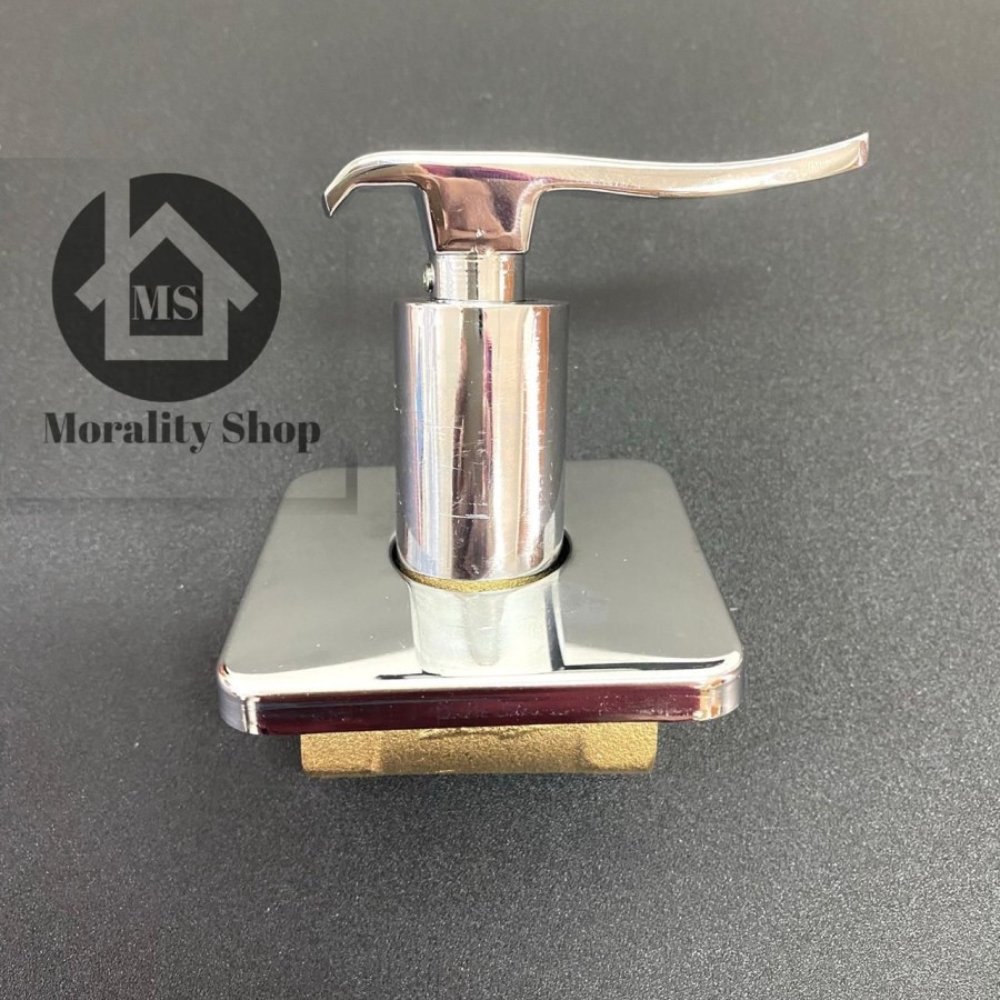 Stop Kran Shower Tanam Kuningan Minimalis Augusto A25/8590 - Keran Air Shower Tanam Kuningan Augusto
