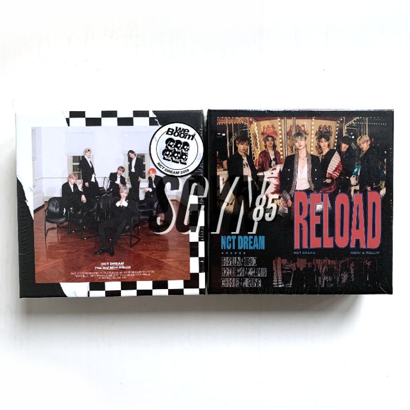 [ READY STOCK ] NCT DREAM WE BOOM & RELOAD KIHNO AIR KIT ALBUM SEALED