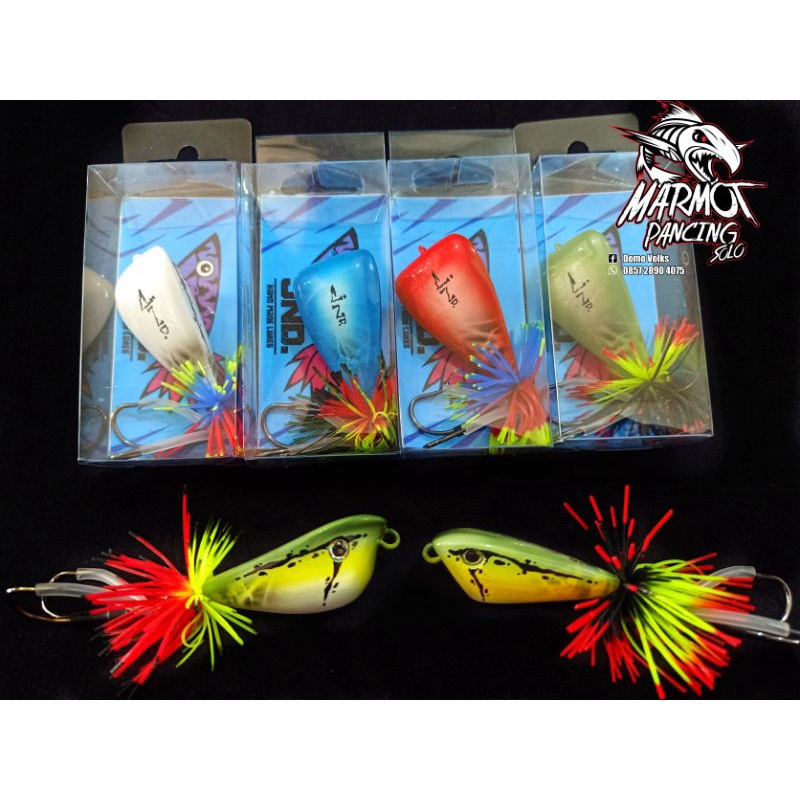 LURE JF JUMP FROG JND UMPAN GABUS TOMAN