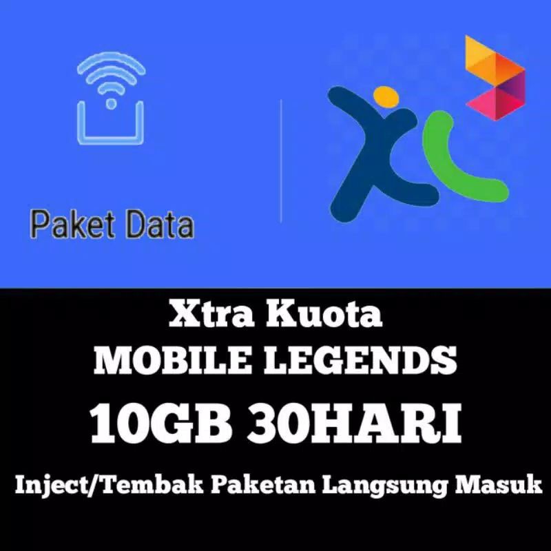 Ready Kuota Xl Khusus Mobile Legend 10gb Shopee Indonesia