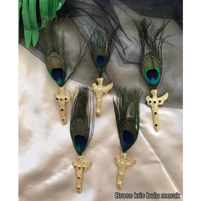 Bros Keris Bulu Merak