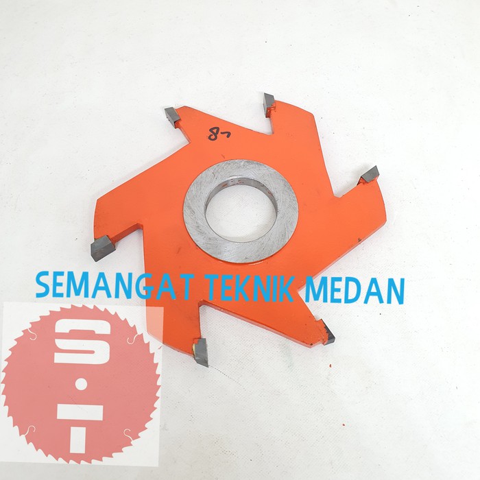 Jual 8mm 6 MATA PISAU PROFIL GROVING KAYU KEROK SPINDLE KAYU 6 DAUN 8