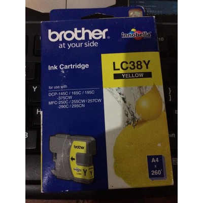 TINTA BROTHER LC 38 YELLOW