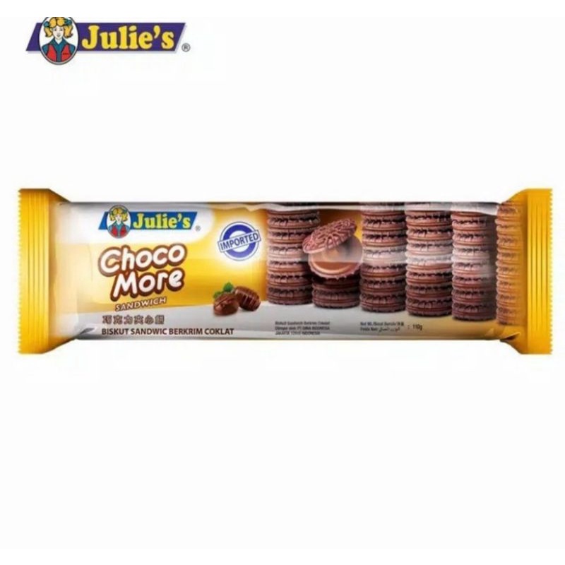 

Julies Choco More Sandwich 110 gr | Julies Choco More Sandwich 110G