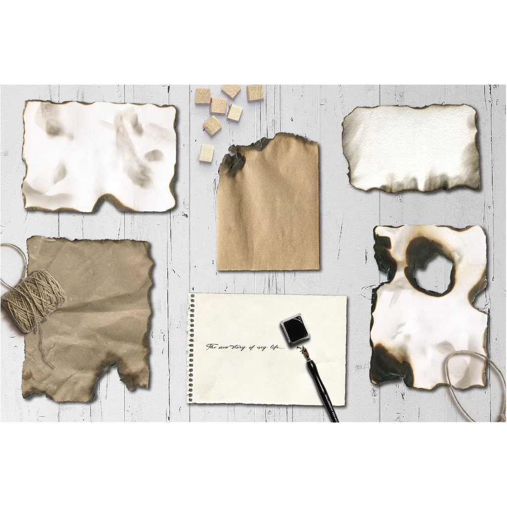 Old Paper Burn Texture Backgrounds - JPEG Ultra HD