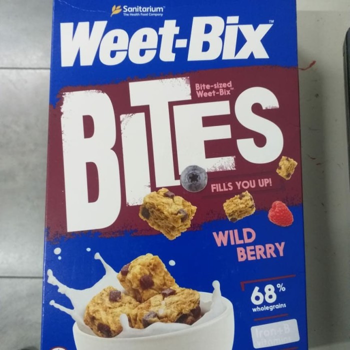 

Sereal Sanitarium Weet-Bix Bites WildBerry 500gram