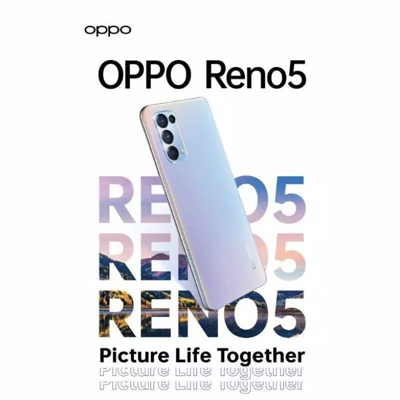 hp oppo reno 5 ram 8/128gb garansi resmi oppo