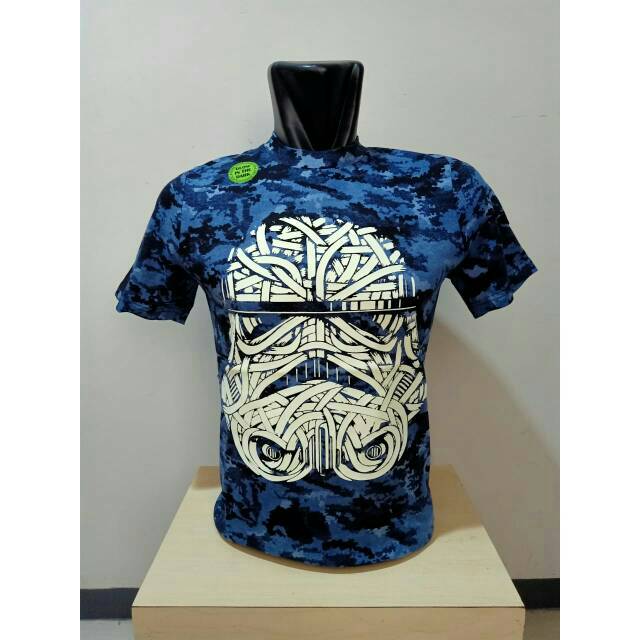 Kaos Superhero Glow in The Dark Motif