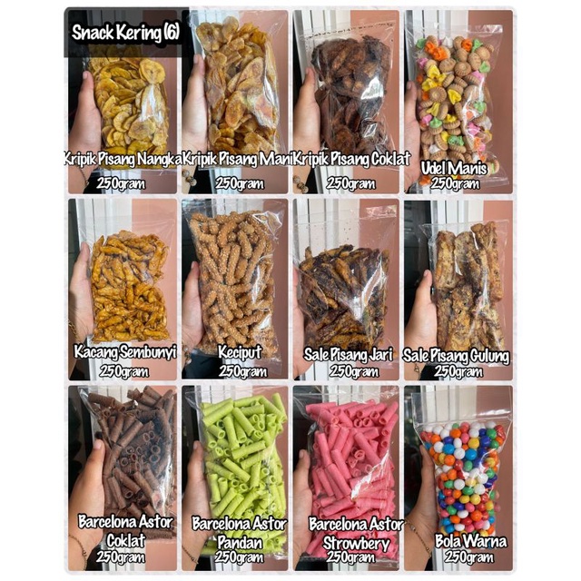 

PAKET USAHA SNACK KERING