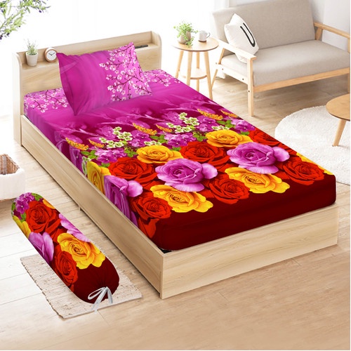 Sprei Vito Disperse Motif Classic Flower Series Lavender