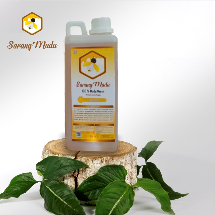 

Madu Asli 100% - Madu Murni Sarang Madu 1000 ml - Sehat, Natural (100% Pure Honey)