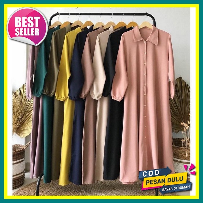 Gamis Terbaru 2021 Gamis Remaja Dewasa Gamis Dewasa Gamis Hitam Gamis Modis Lebaran 2022 Gamis Bisa 