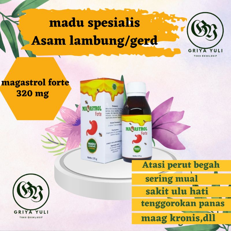 

(320gr) madu Magastrol forte obat asam lambung maag gerd