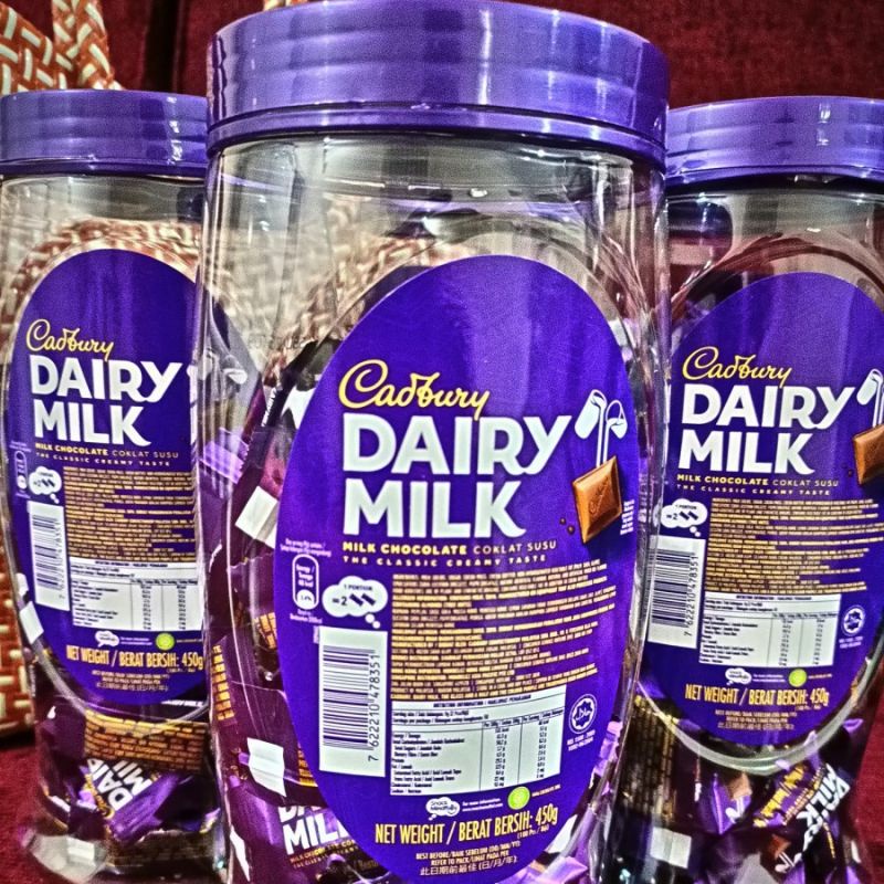 

COKELAT MALAYSIA CADBURY DAIRY MILK REFILL PACK ISI 20 PCS