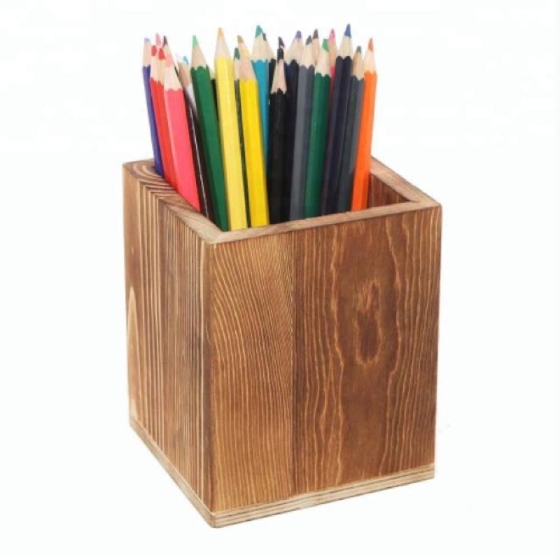 

Kotak tempat pensil pulpen kayu pinus