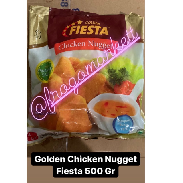 Golden Chicken Nugget Fiesta 500gr