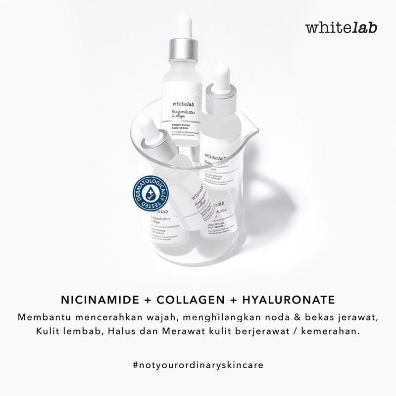 Whitelab Brightening Face Serum 20ML - Niacinamide 10%