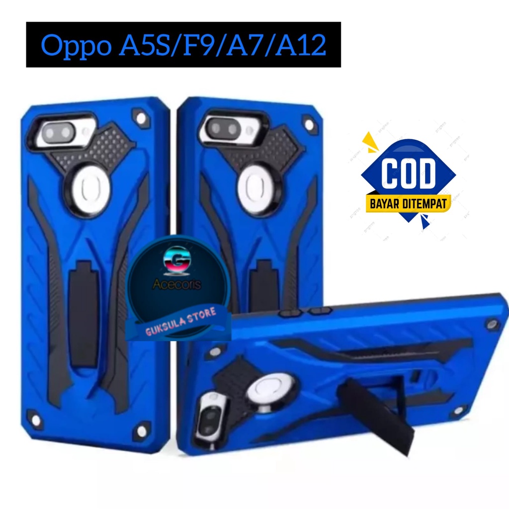 FOR ( OPPO A5S/F9/A7/A12 ) Casing/Hardcase Phantom Robot Kick Standing