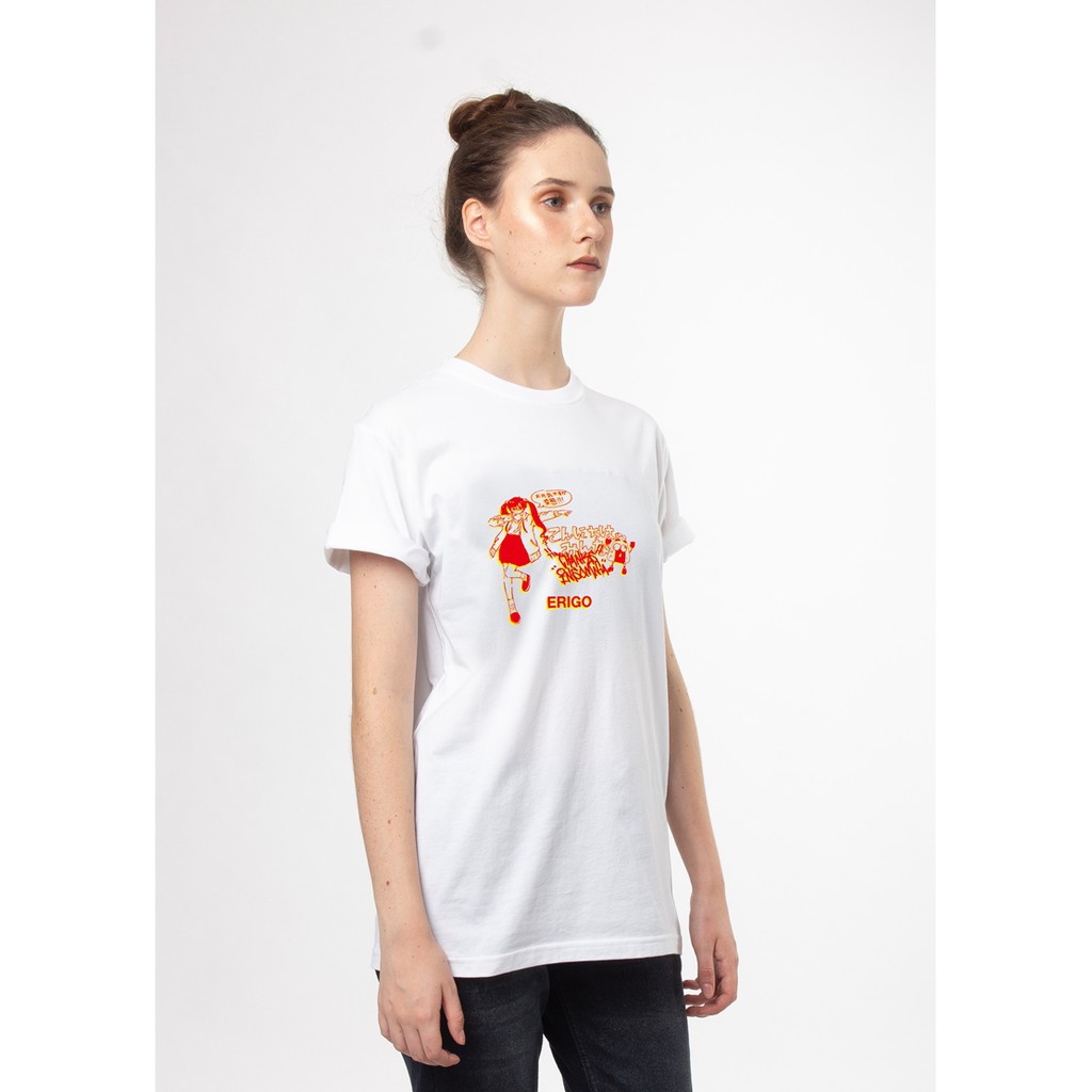 

Erigo T-Shirt Happy Girl White