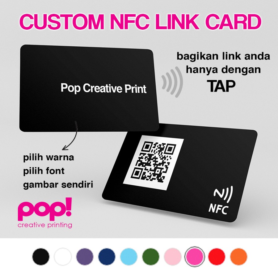 NFC Kartu Nama Digital Smart Business Card