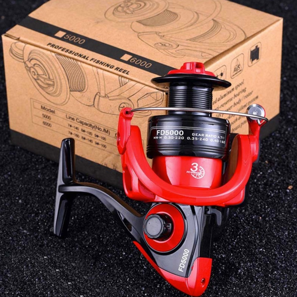 Gratis umpan cumi PRO Spinning Reel Series 3000 4000 Dan 5000 gulungan pancing