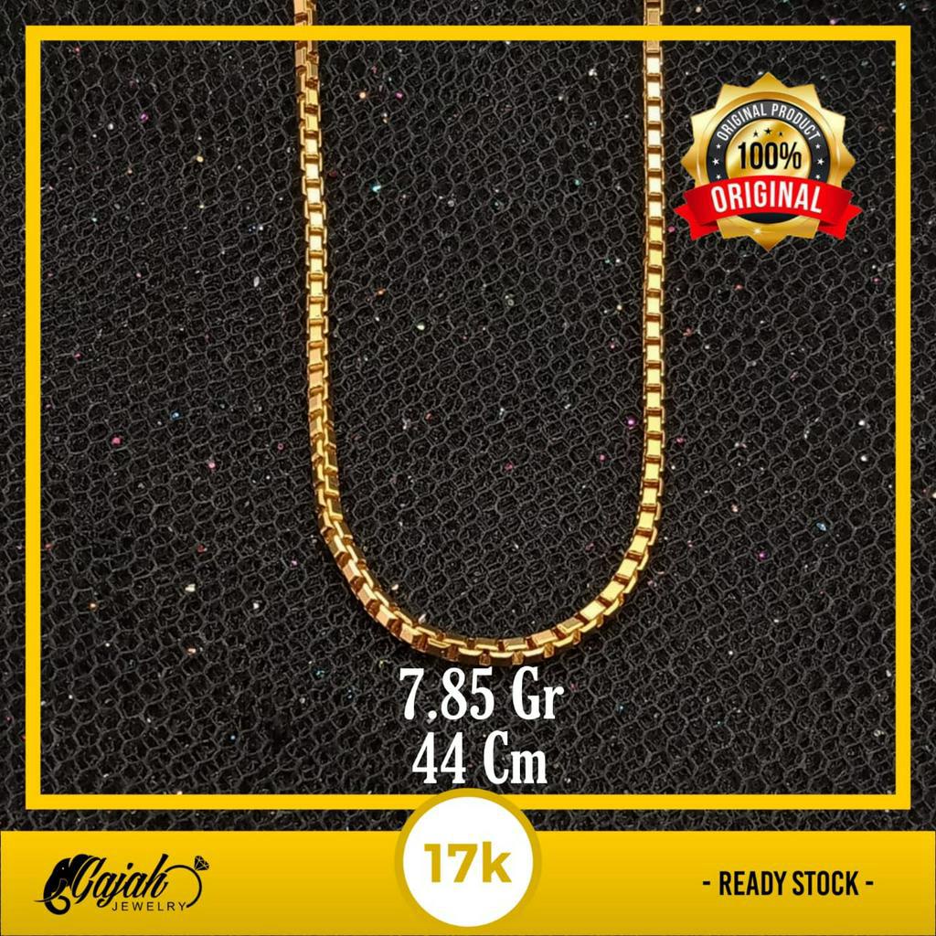 Kalung emas 17K - 7.85 Gr Kadar 750 - 5008