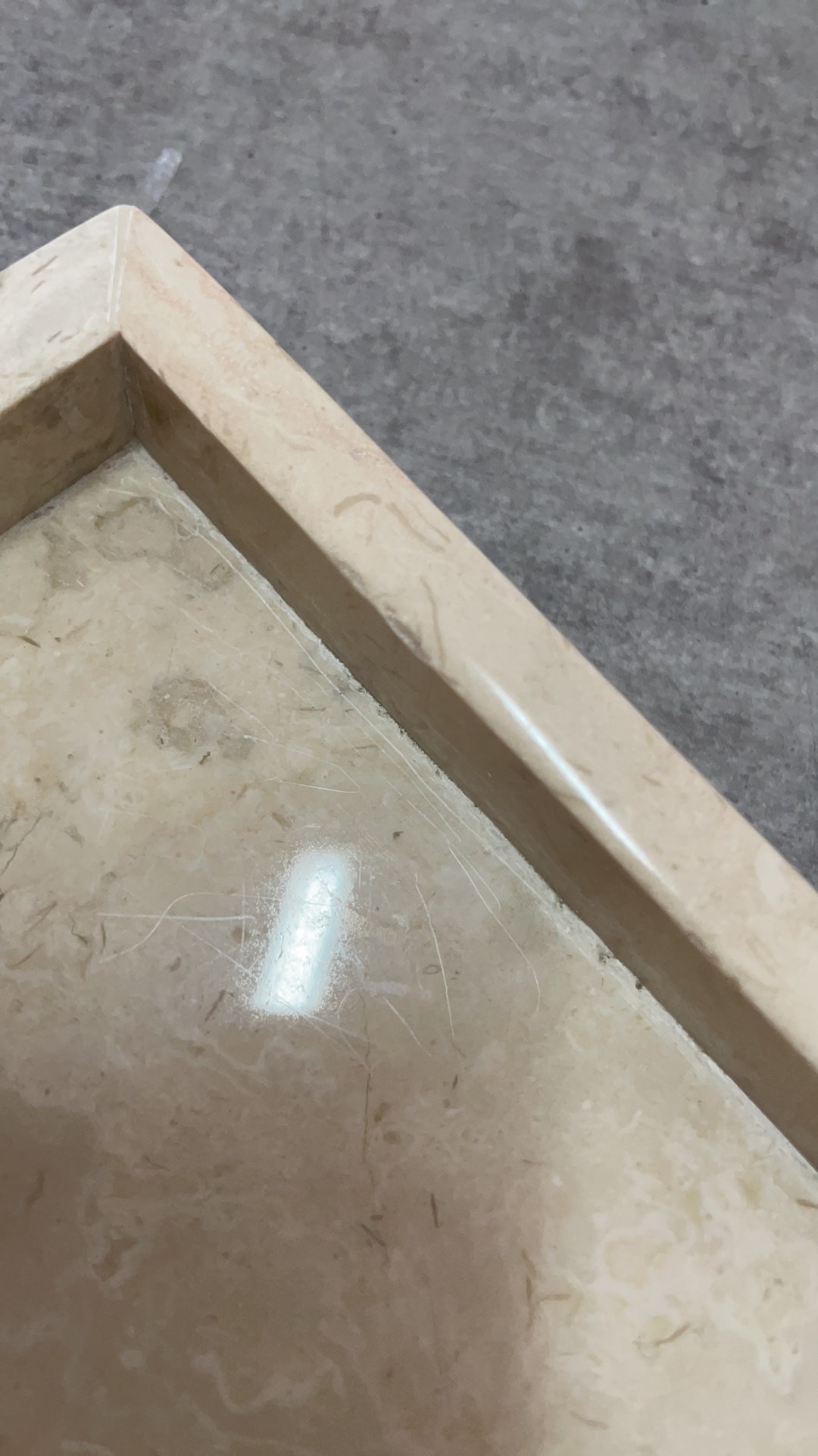 Tempat Alas Tatakan Marmer Marble Sabun, Souvenir Luxury Marble Tray[carrara, Crema, Emperador]