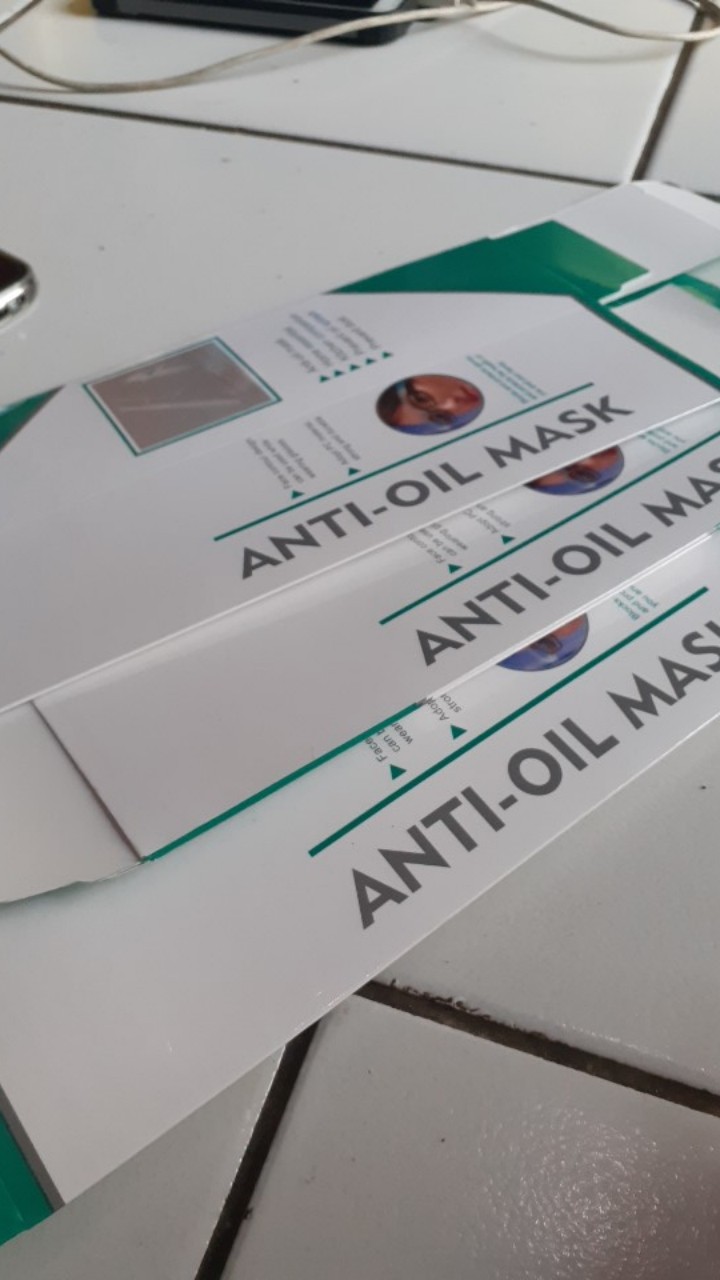 Bingkai Saja  Ya ( Tanpa Mika )  Ganggang Face Shield Min 5 Pc Ya