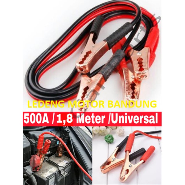 Kabel Jumper Aki Mobil Jump Booster Baterry Accu Car Baterai 500a