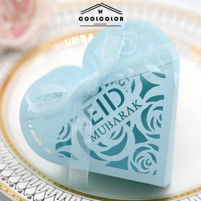 CODPernikahan Idul Fitri Hollowed Out Rose Wedding Candy Box Ramadan Love Candy Box Kotak Cokelat- cl