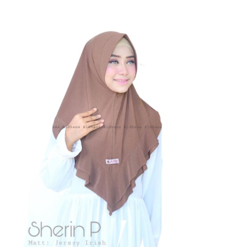 ALDHANS SHERIN BERGO GROSIR JILBAB JERSEY PREMIUM