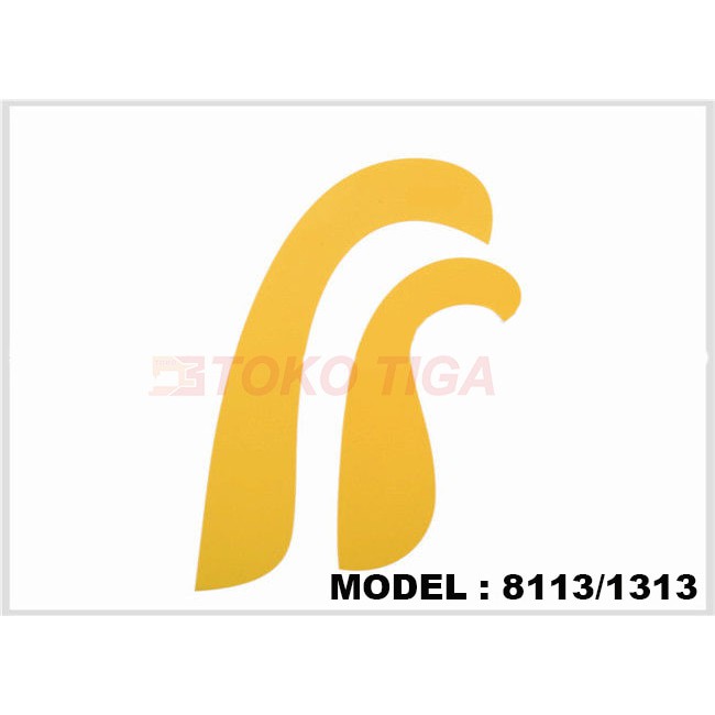 Penggaris Pola Busana / French Curves Ruler - Model 8113/1313 (2 Pcs)